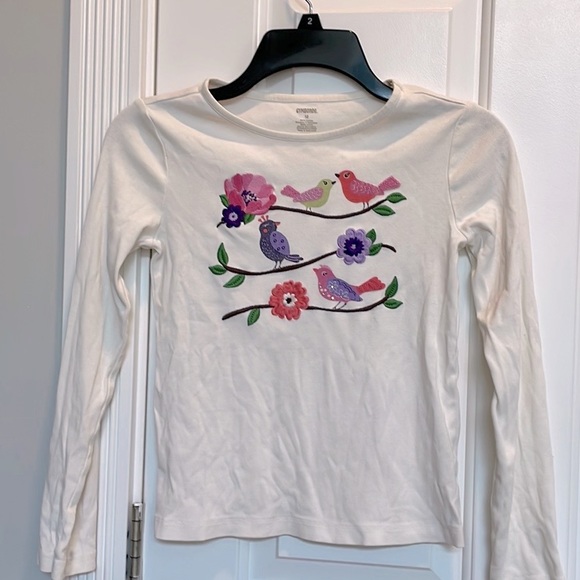 Long sleeve girls Gymboree top size 12 - Picture 1 of 3